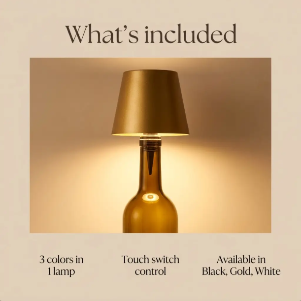 Golden Hour Bottle Light